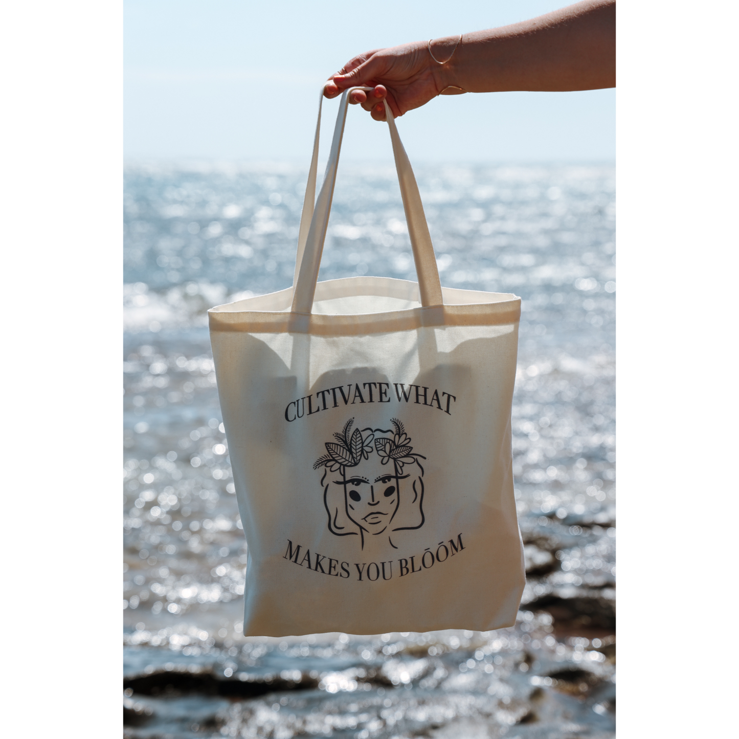 Cultivate What Makes You BLŌŌM Tote Bag