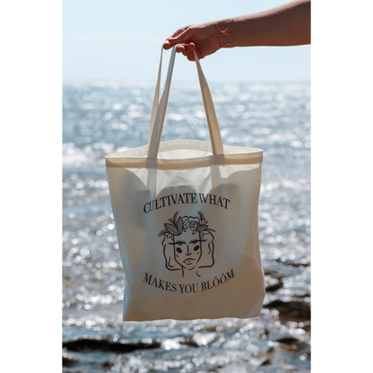 Cultivate What Makes You BLŌŌM Tote Bag